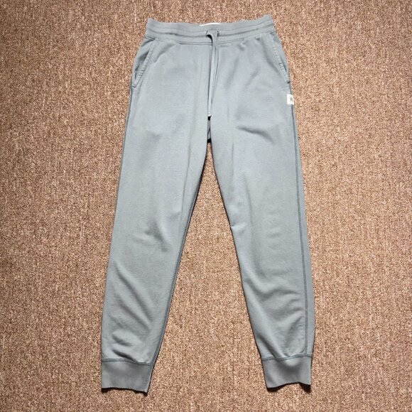 Reigning Champ Lightweight Terry Fleece Slim Sweatpant Ink Light Blue Small EUC - Picture 3 of 10